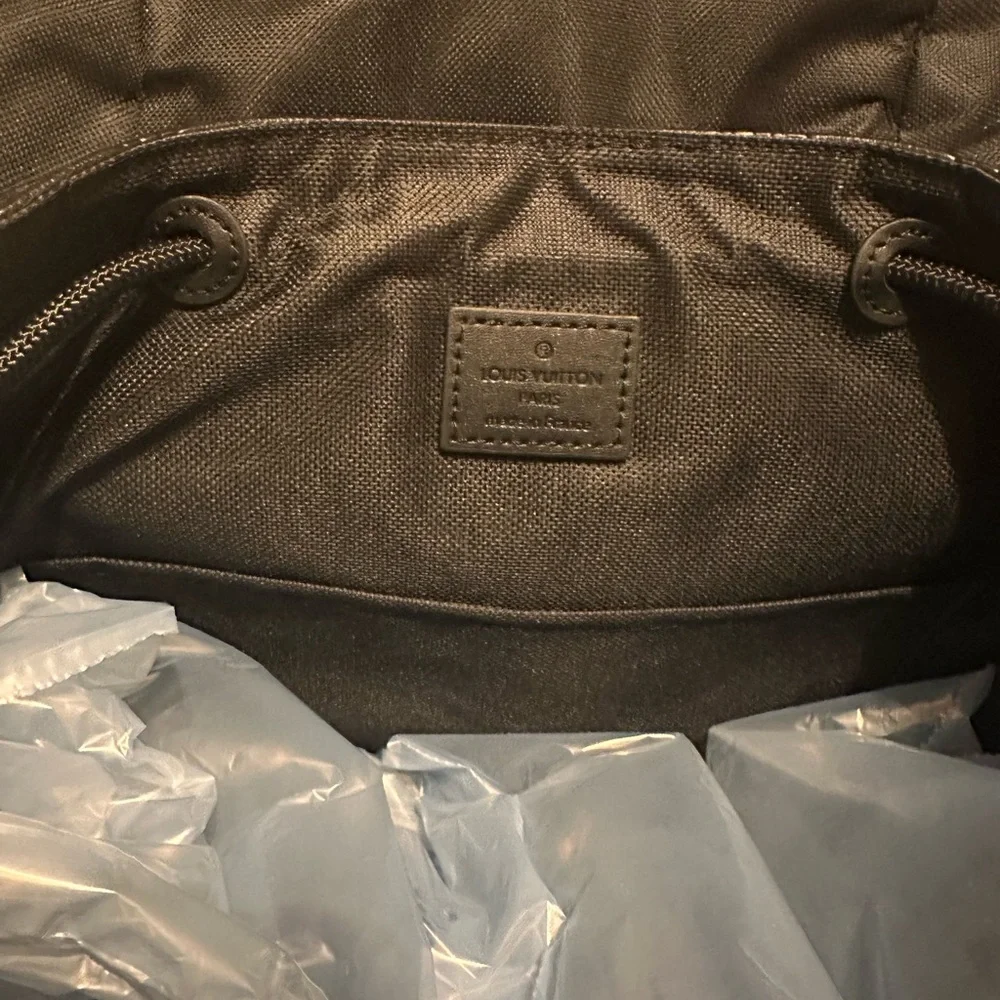 Louis Vuitton Monogram Black Leather Getaway Backpack - Picture 10 of 12